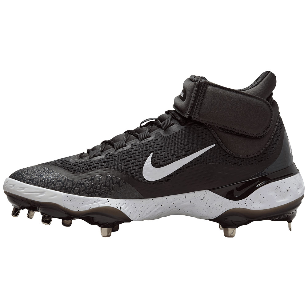 NIKE Alpha Huarache Elite 4 Mid Metal Baseball Cleats | Play Baseball