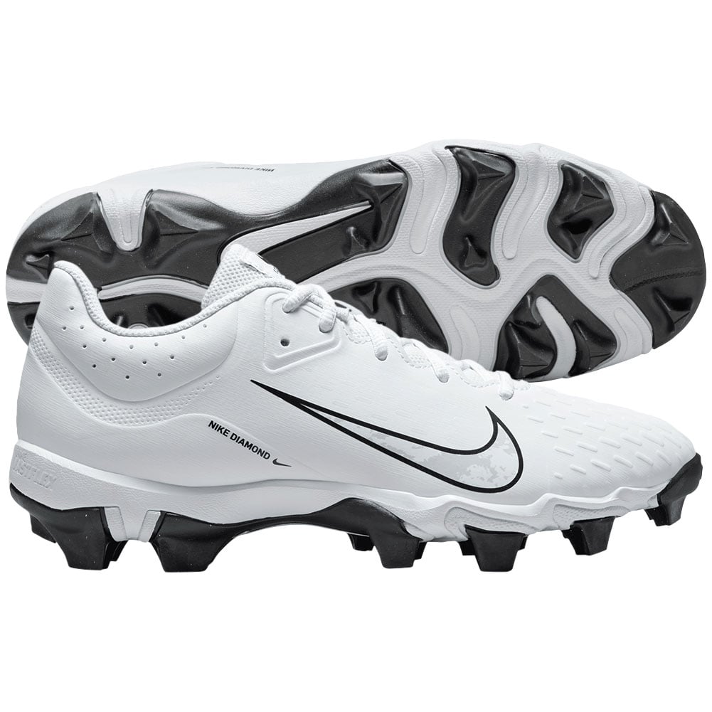 Nike Women's Hyperdiamond 4 Keystone Softball Cleats in White | FZ0920-102
