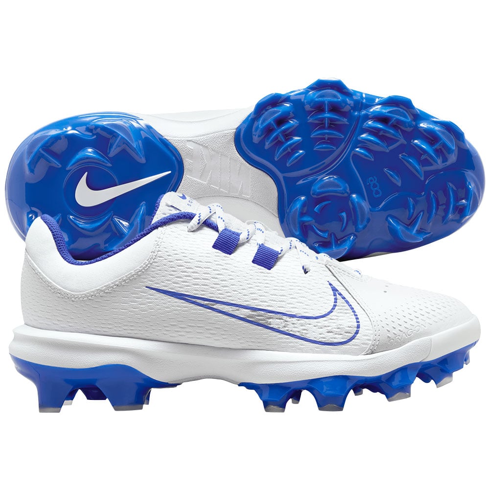 Nike Women's Hyperdiamond 4 Pro MCS Softball Cleats in White | FZ0921-101