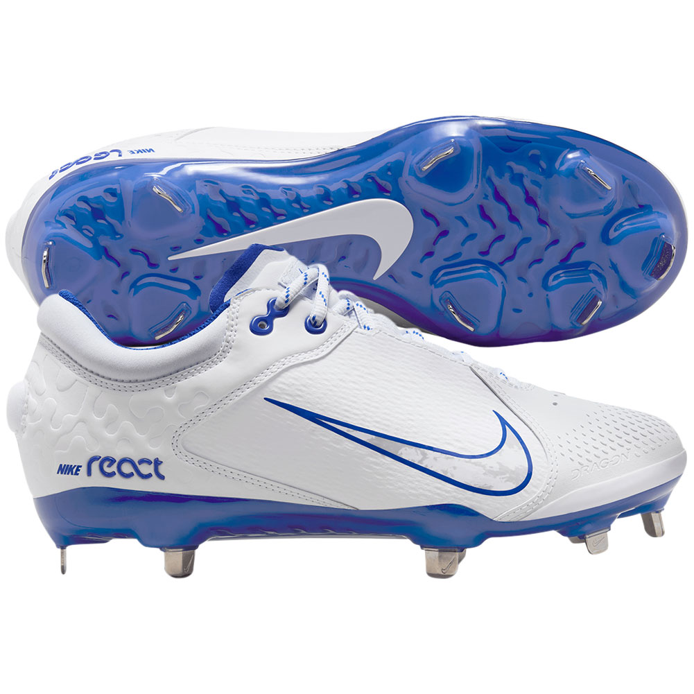Nike Women's Hyperdiamond 4 Elite Softball Cleats in White | FZ0923-101