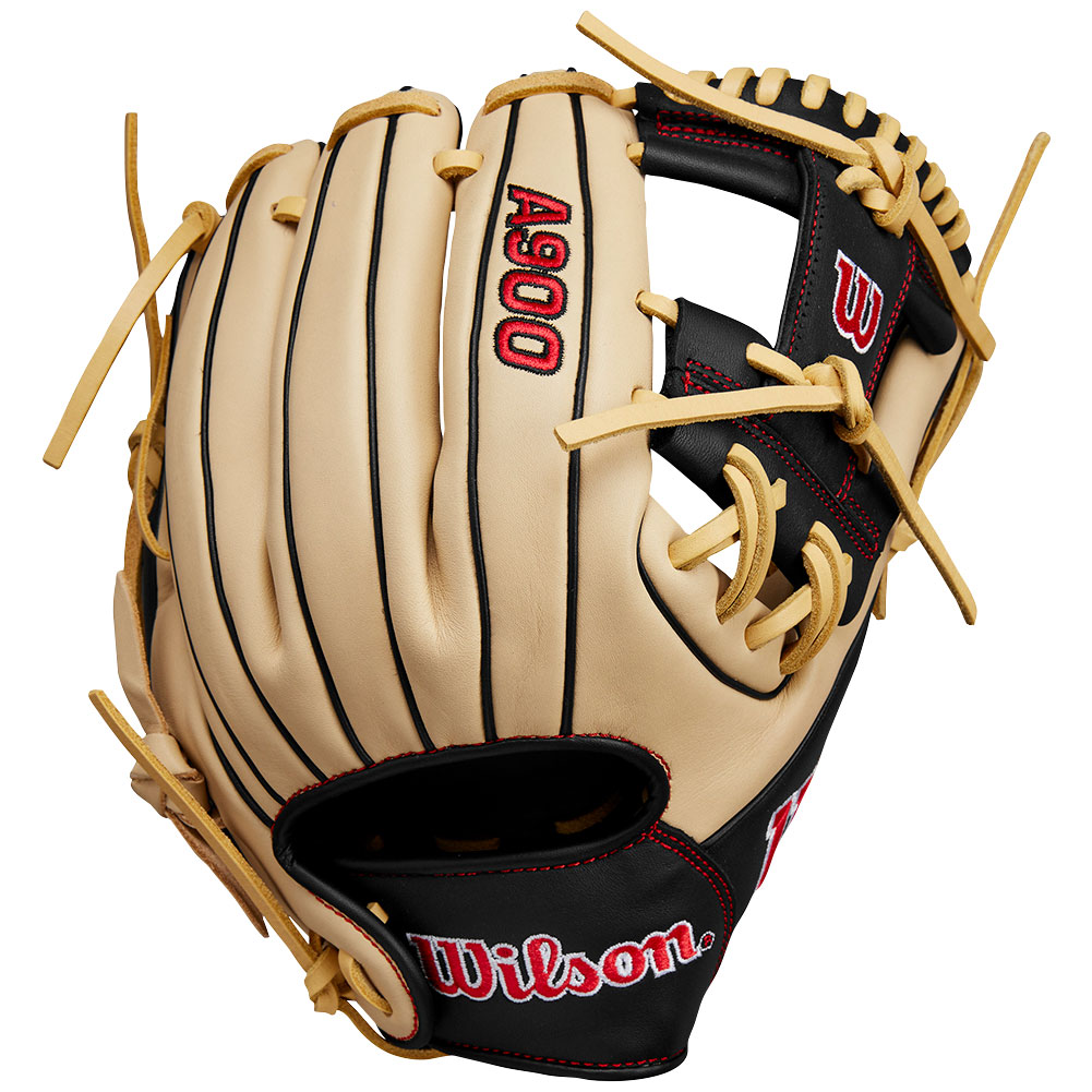 Wilson A900 PF115 Pedroia Fit 11.5in Baseball Glove — palm view