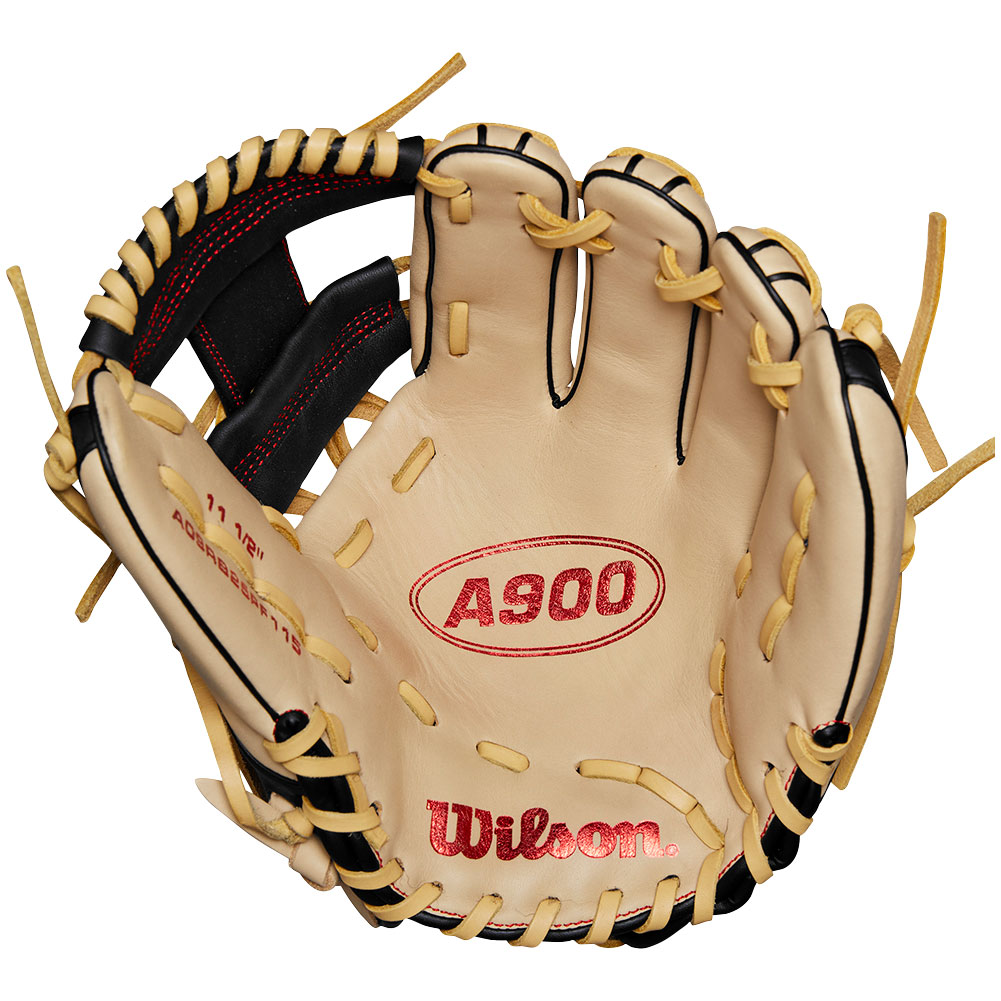 Wilson A900 PF115 Pedroia Fit 11.5in Baseball Glove — detail view