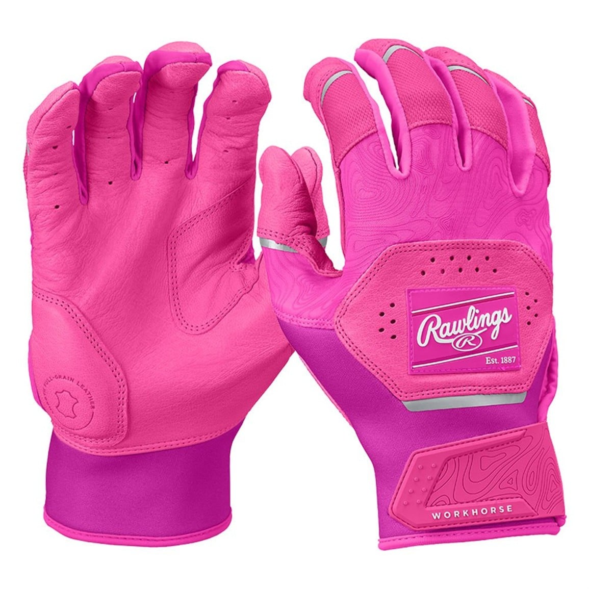 Rawlings Adult Workhorse Batting Gloves