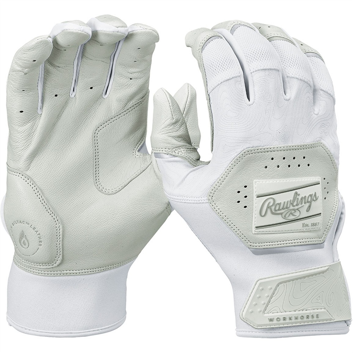 Rawlings Boysâ Workhorse Baseball Batting Gloves