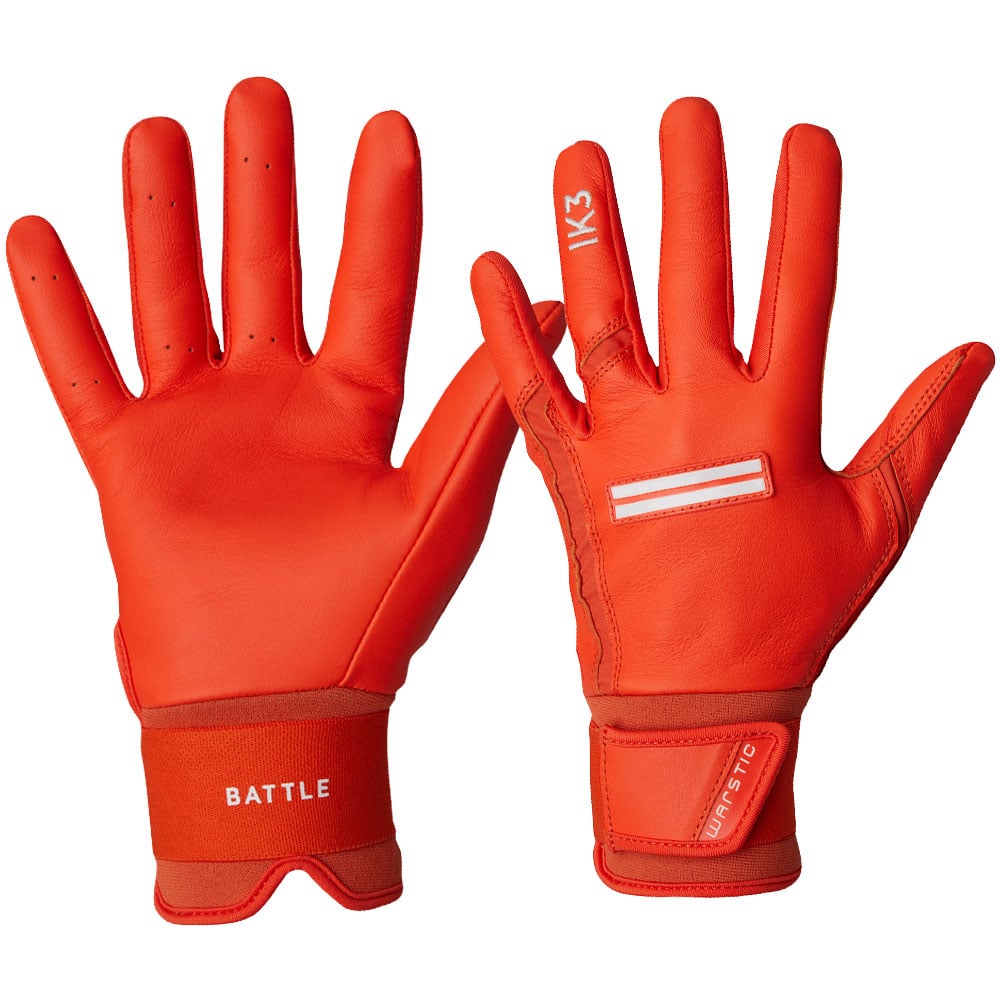 Warstic Adult IK3 Pro Long Cuff Batting Gloves