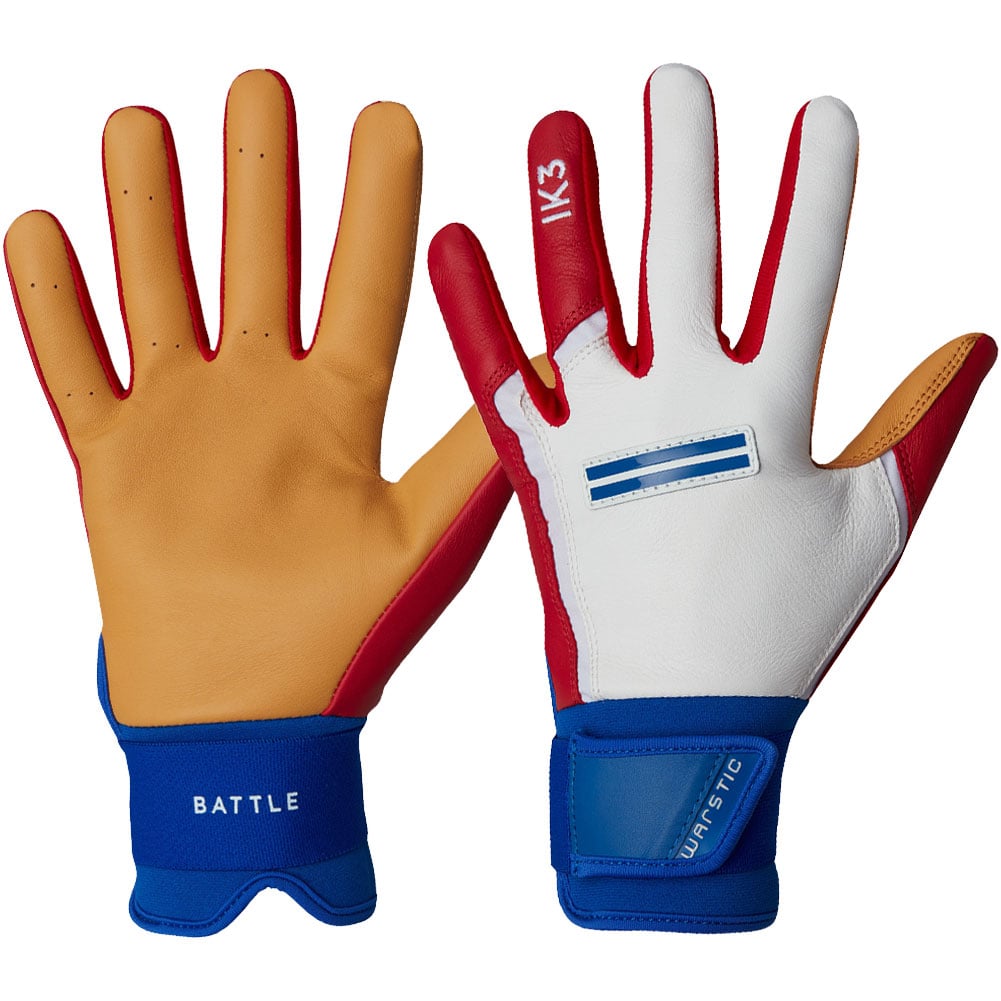 Warstic Adult IK3 Pro Long Cuff Batting Gloves