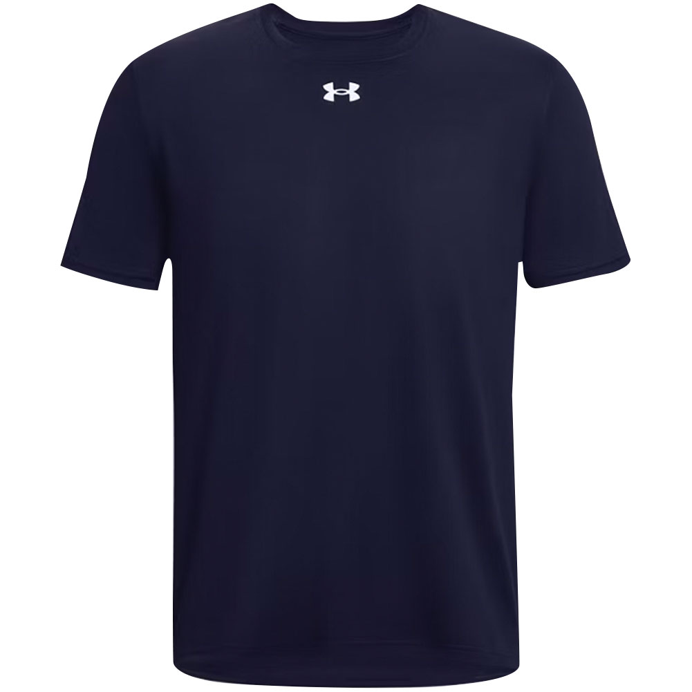 Under Armour Team Tech Short-Sleeve T-Shirt - Midnight Navy/White