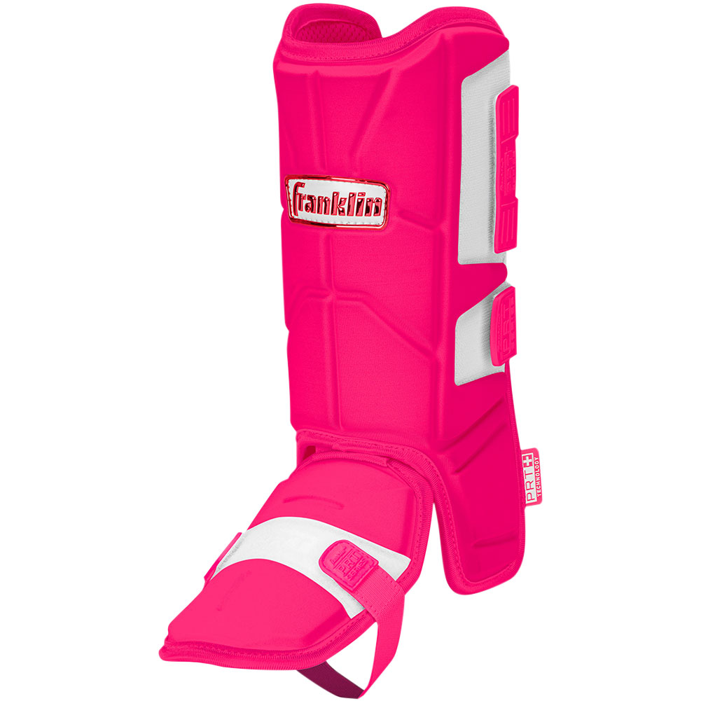 Franklin Adult PRT Protective Leg Guard, Optic Pink
