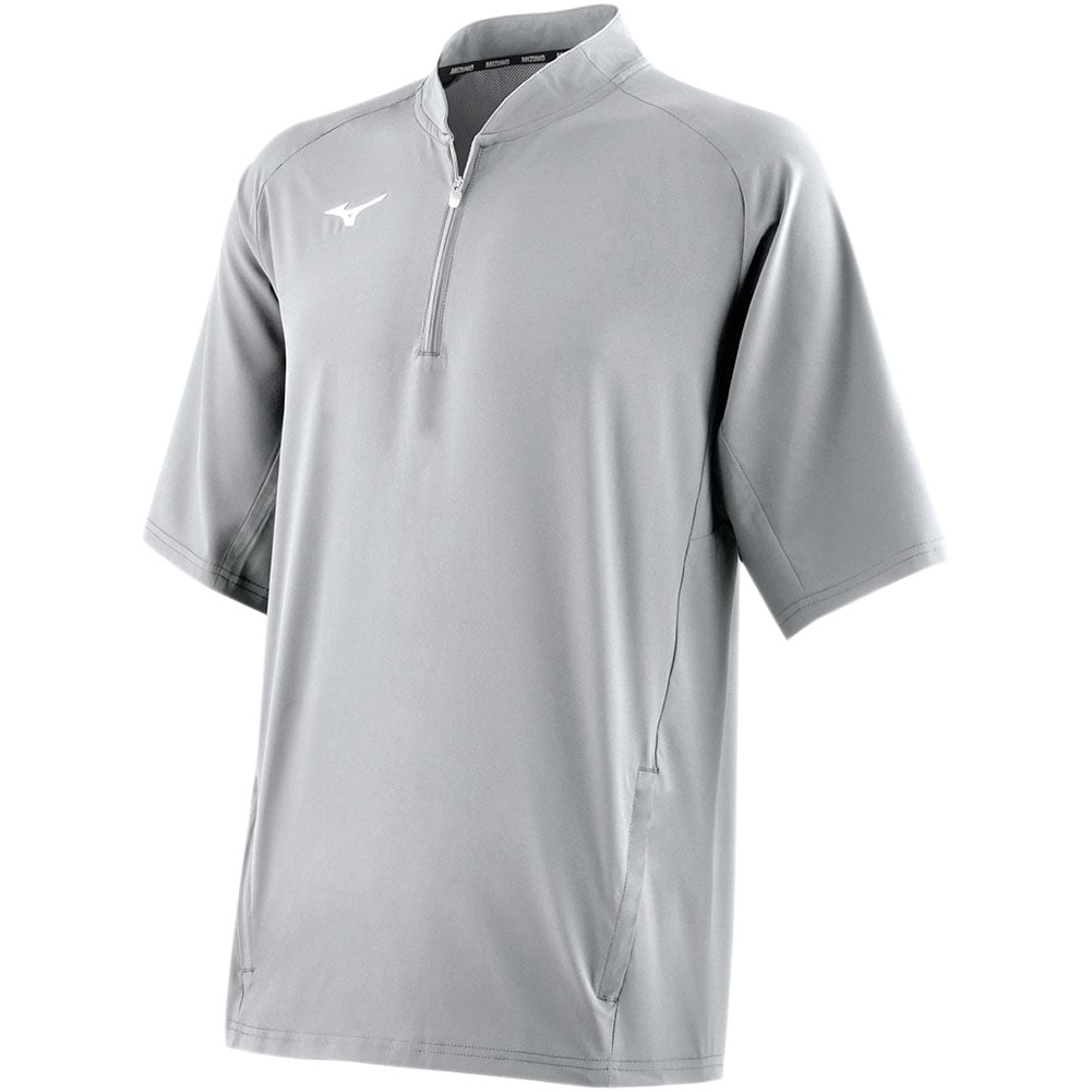 Mizuno Adults' Game Time Short Sleeve Baseball Hitting Jacket