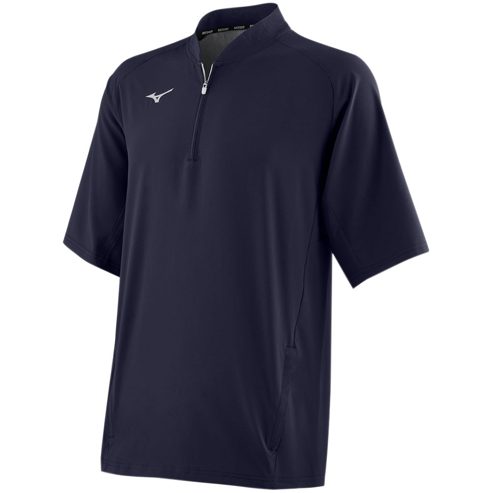 MIZUNO Pro YOKOHAMA BASEBALL TEAM ジャケット Mizuno Men's Game Time Short Sleeve Hitting Jacket | Play Baseball