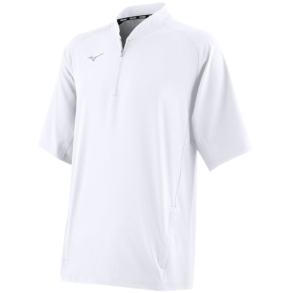 Mizuno Adults' Game Time Short Sleeve Baseball Hitting Jacket
