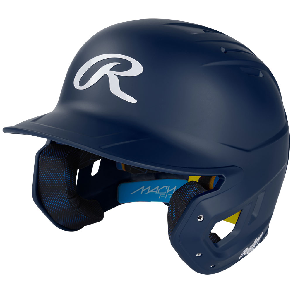 Rawlings Mach Fit Matte 1-Tone Baseball Helmet