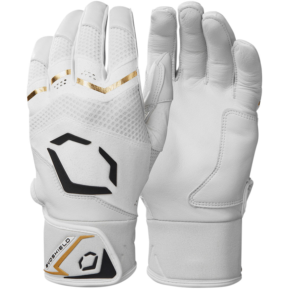 EvoShield Carbyne Batting Gloves | Size: Small | Sheepskin Leather/Neoprene