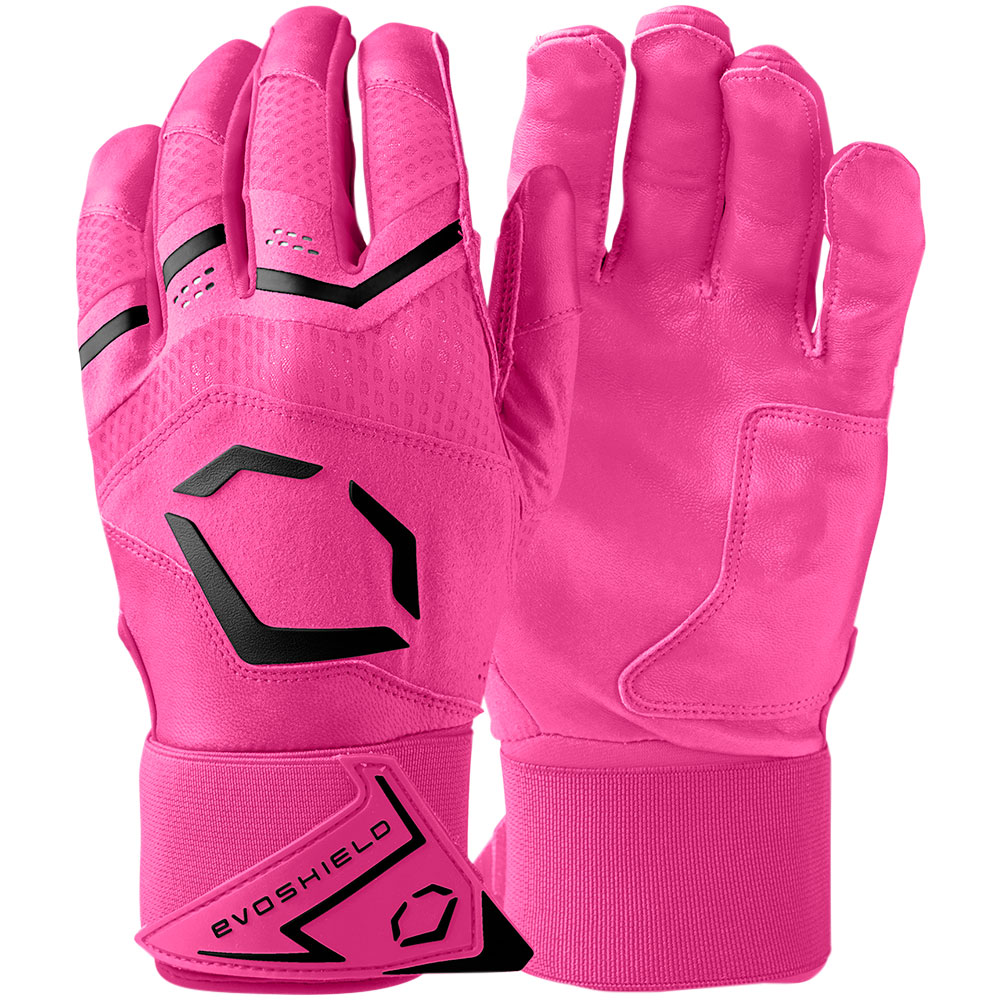 EvoShield Adult Carbyne Batting Gloves with Strap | Size: XL | Sheepskin Leather/Neoprene