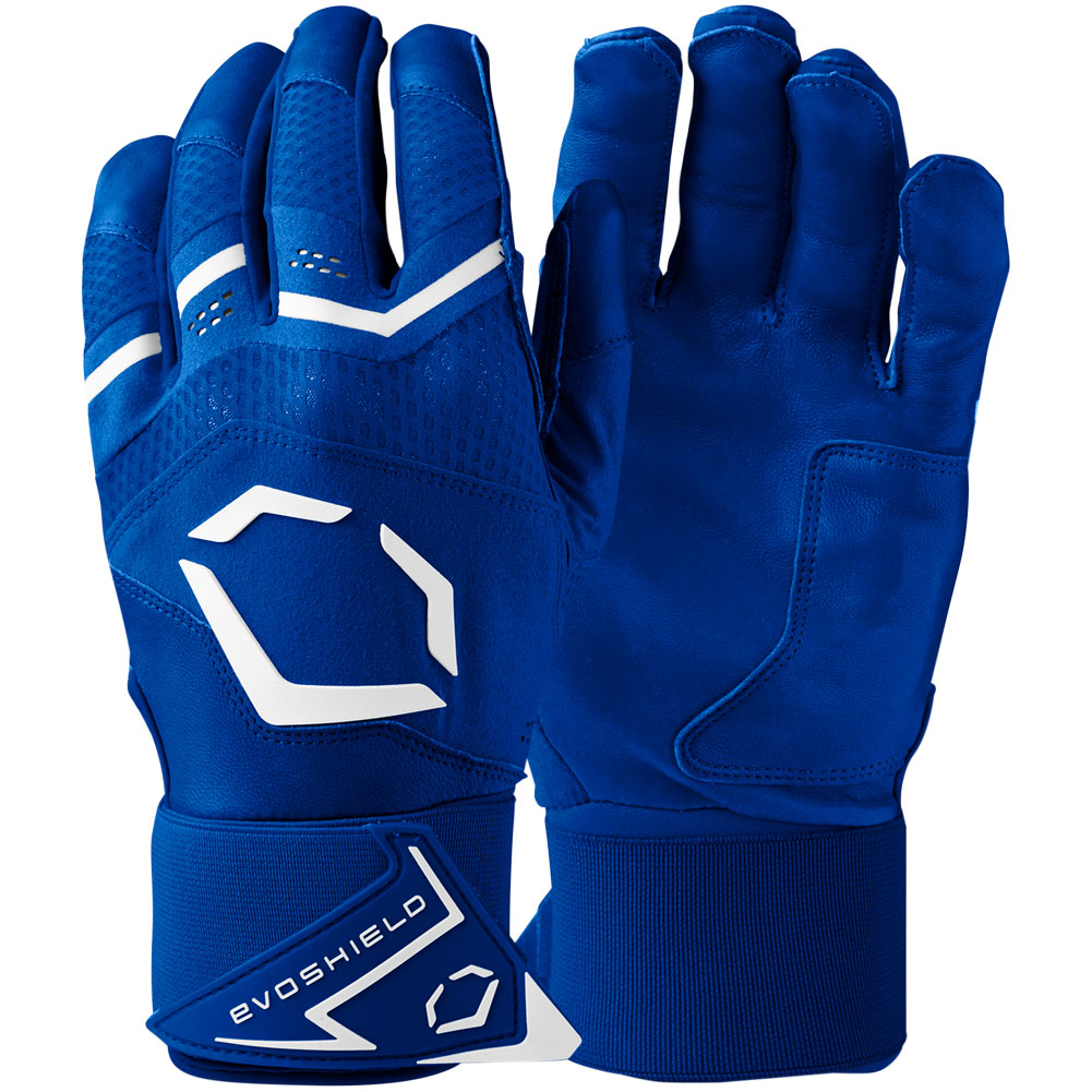 EvoShield Adult Carbyne Batting Gloves with Strap | Size: XL | Sheepskin Leather/Neoprene
