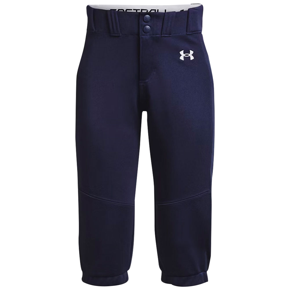 Under Armour Girls' Utility Softball Pants, Large, Navy