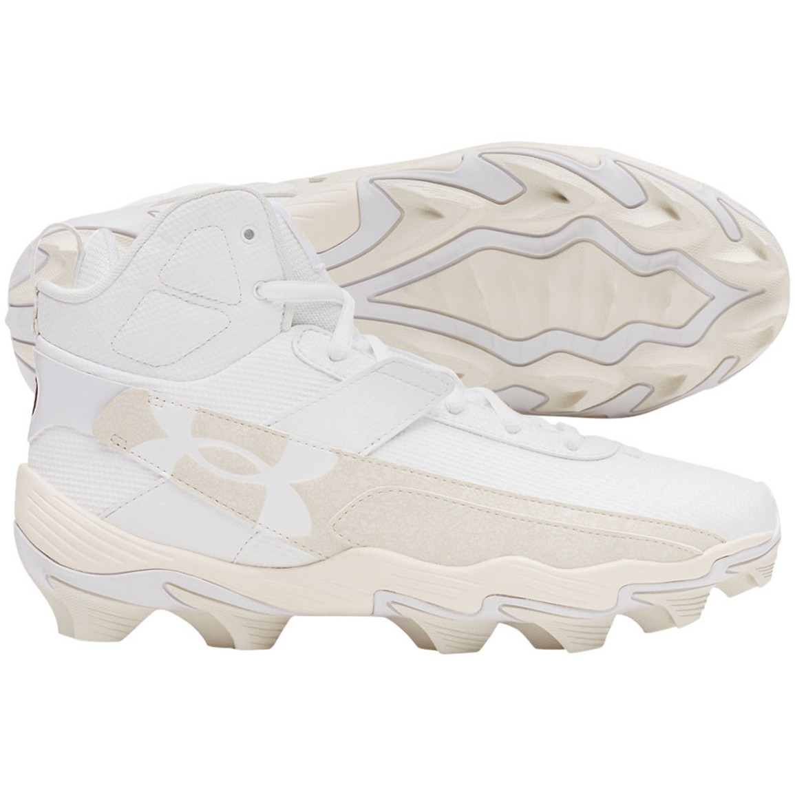 Under Armour Mens Harper 10 RM Mid Molded Baseball Cleats