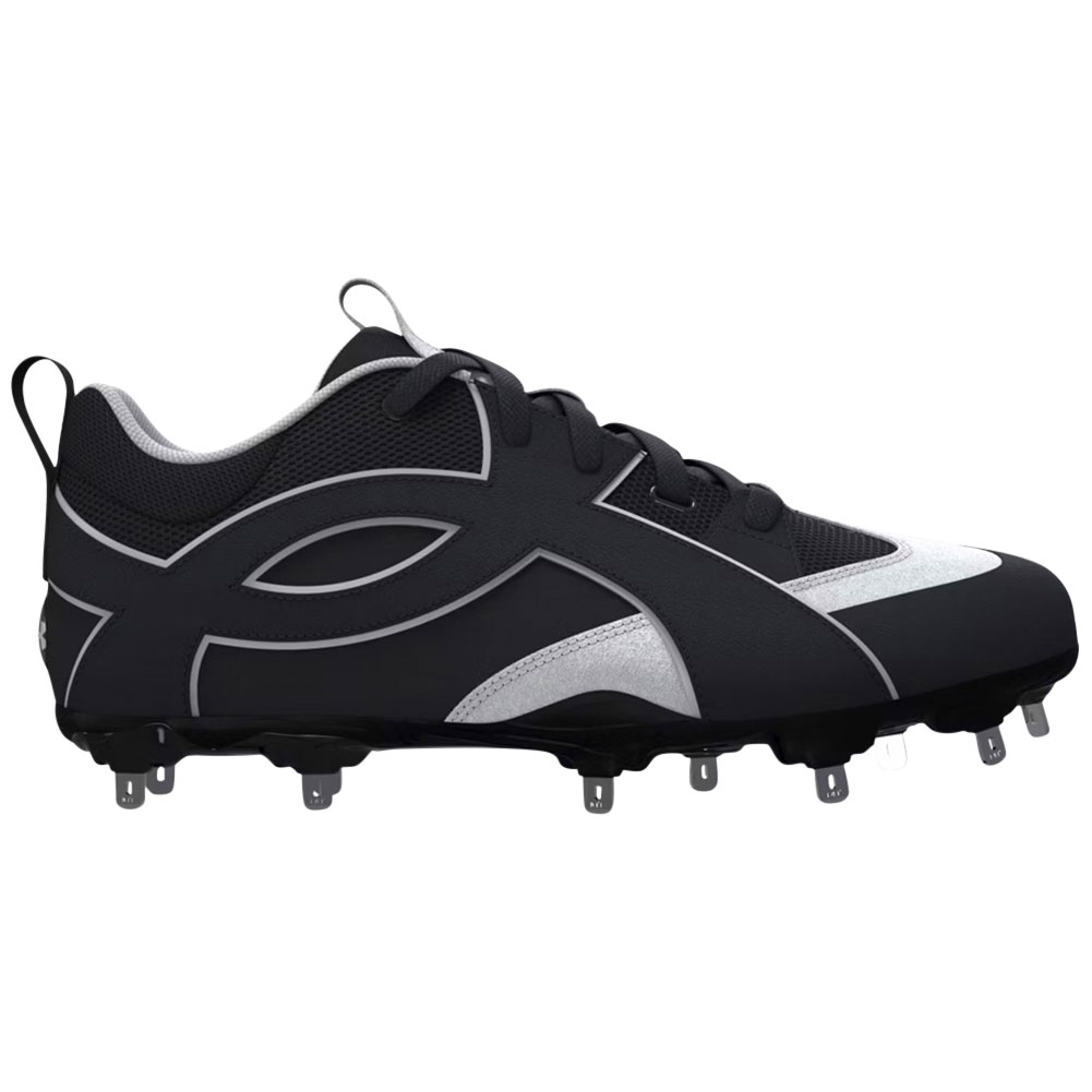Under Armour Mens Yard ICON MT Metal Low Baseball Cleats | Play