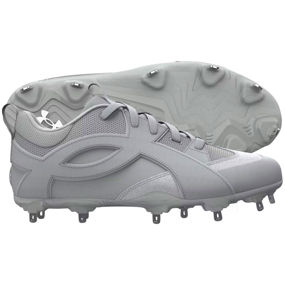 Under Armour Mens Yard ICON MT Metal Low Baseball Cleats