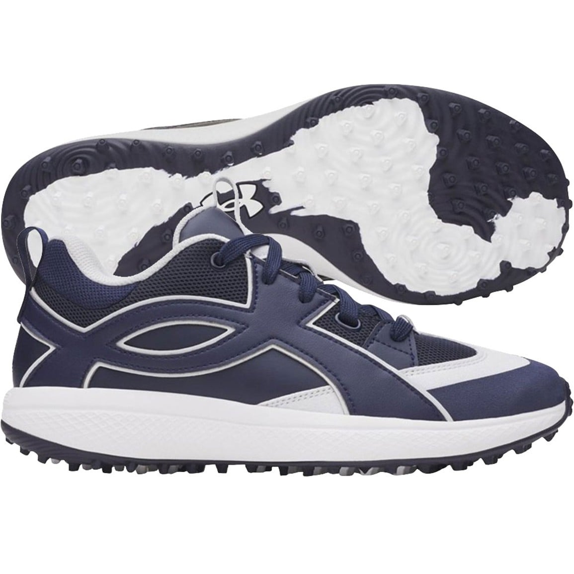 Under Armour Yard Icon Turf Baseball Cleats, Size 7, Midnight Navy