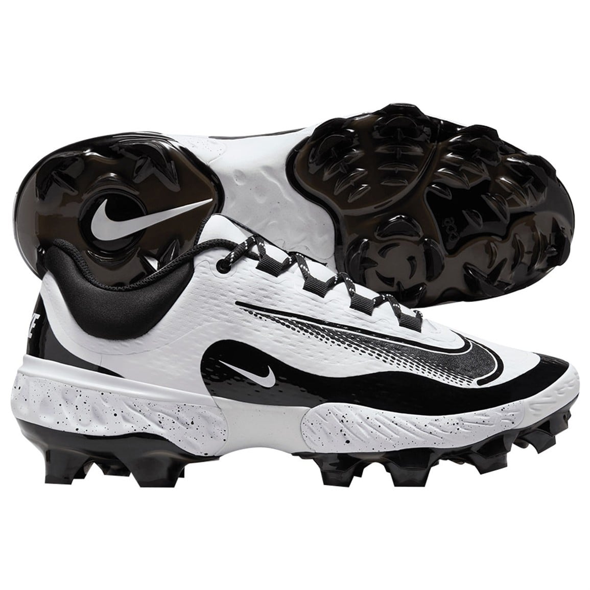 NIKE Men's Alpha Huarache Elite 4 Low MCS Molded Baseball Cleats
