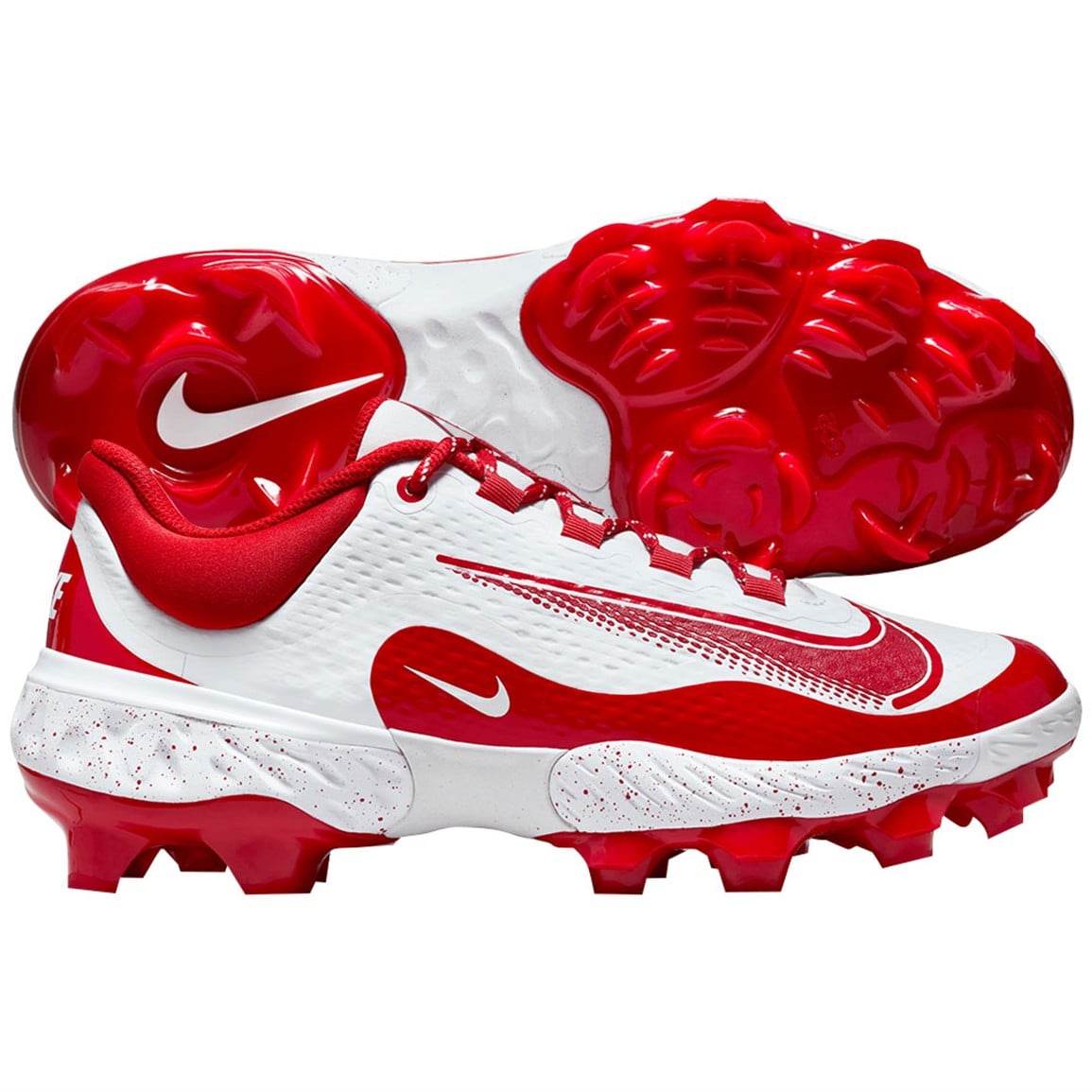 NIKE Men's Alpha Huarache Elite 4 Low MCS Molded Baseball Cleats