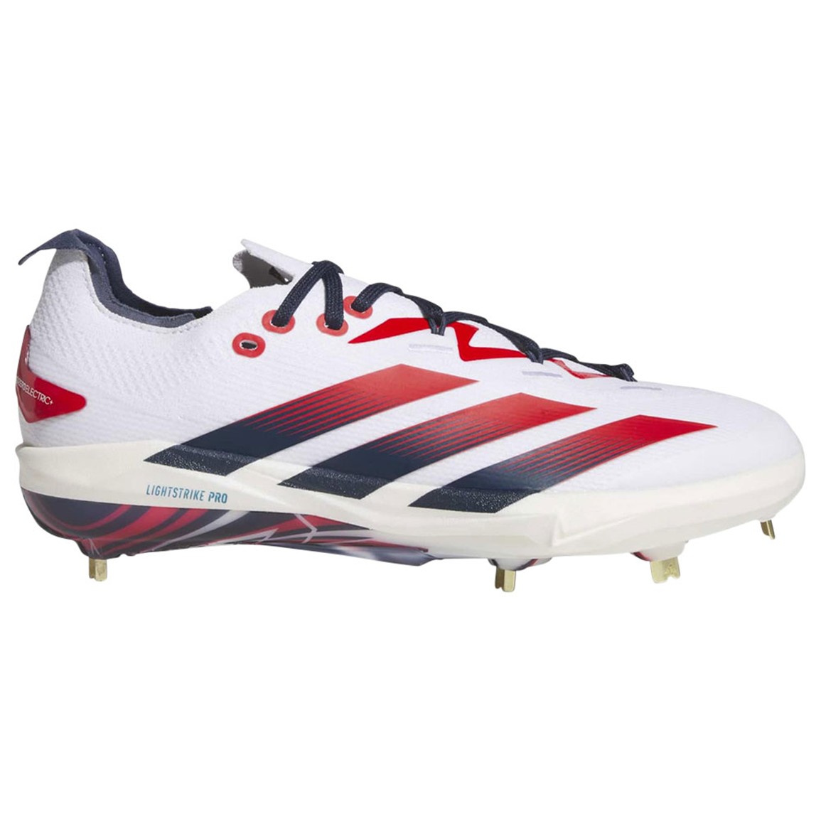 adidas Mens Adizero Electric+ 2.0 SE USA Baseball Metal 