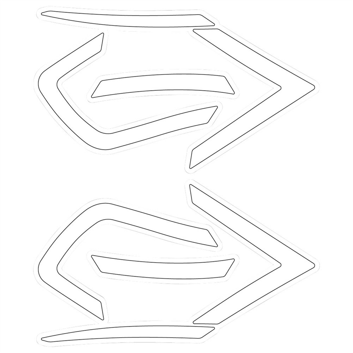 Easton Z50 Batting Helmet Decal Kit