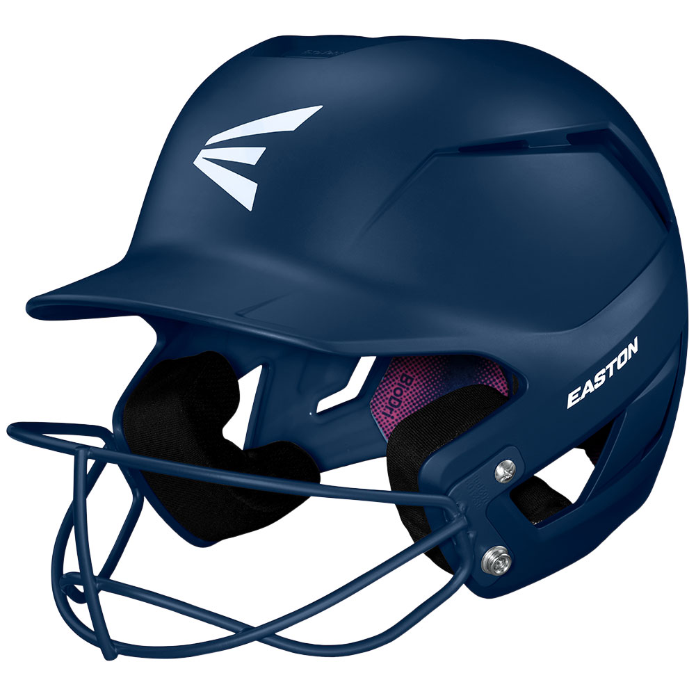 EASTON Adults' Z50 Matte Softball Batting Helmet with Face Mask