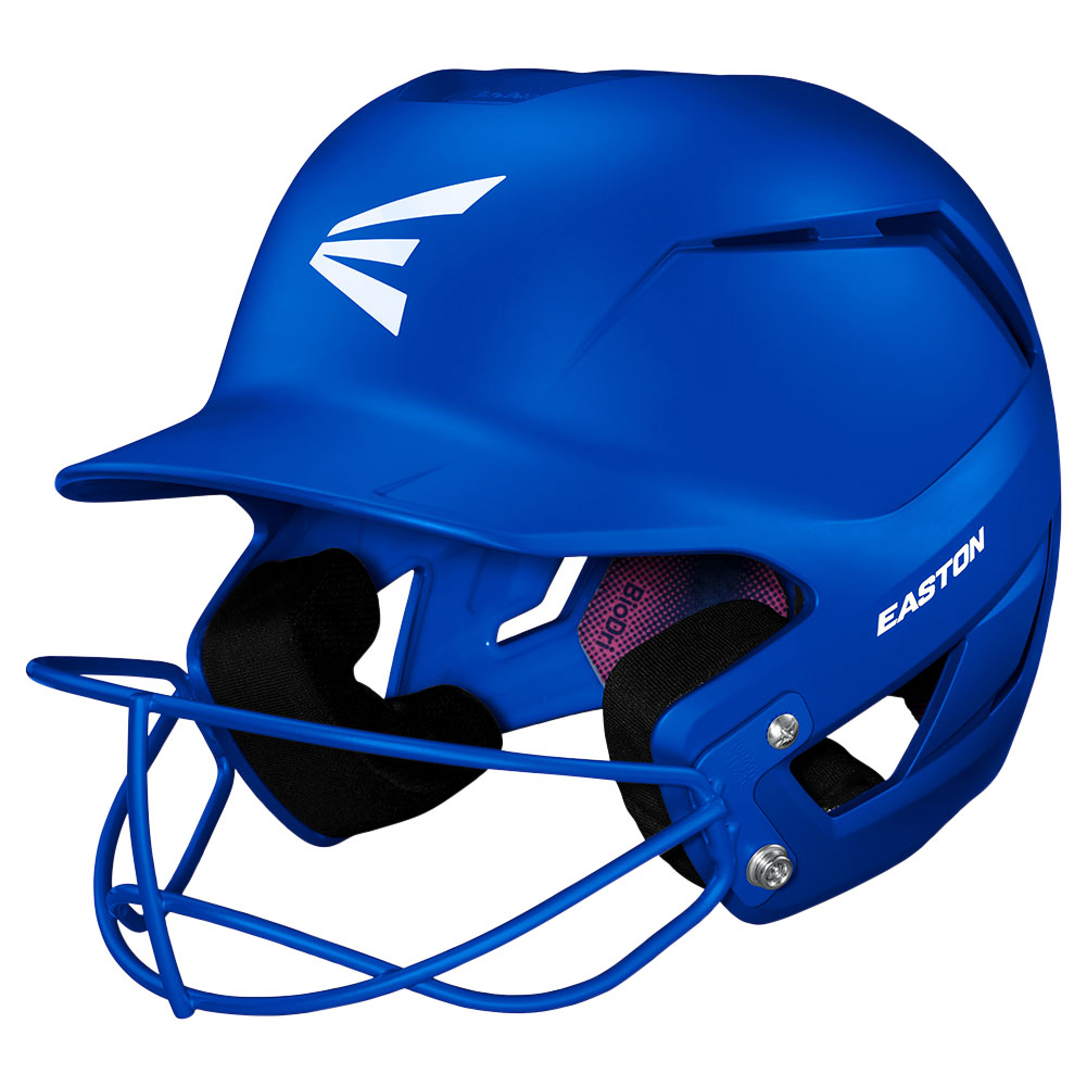 EASTON Adults' Z50 Matte Softball Batting Helmet with Face Mask