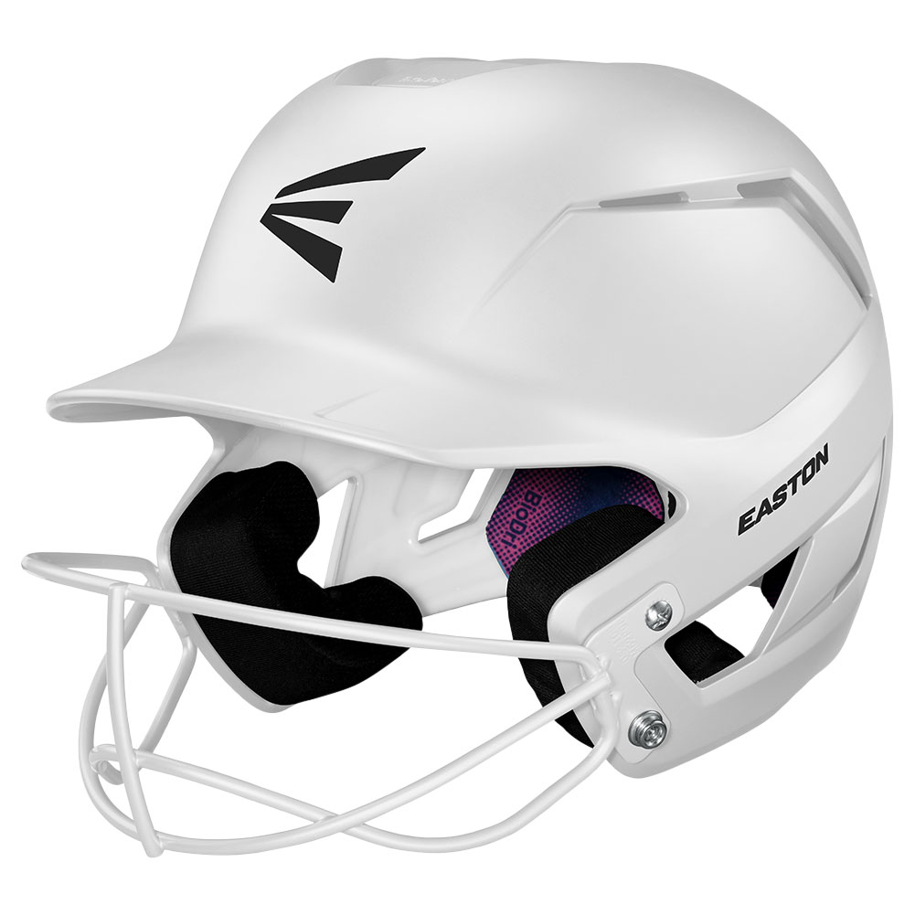 EASTON Adults' Z50 Matte Softball Batting Helmet with Face Mask