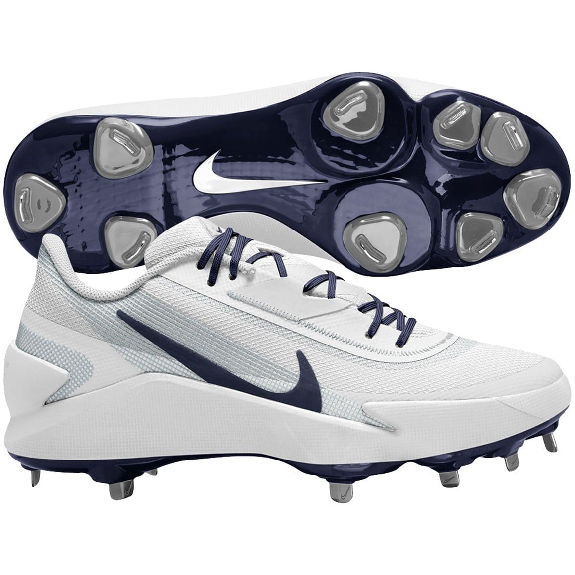 Nike Men's Diamond Showcase MTL Baseball Cleats in White | II7347-103