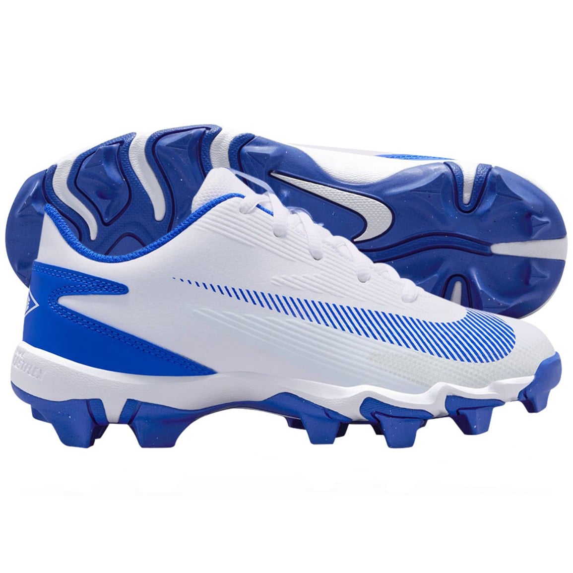 Nike Diamond Clutch Big Kids' Baseball Cleats in White | IQ1048-100
