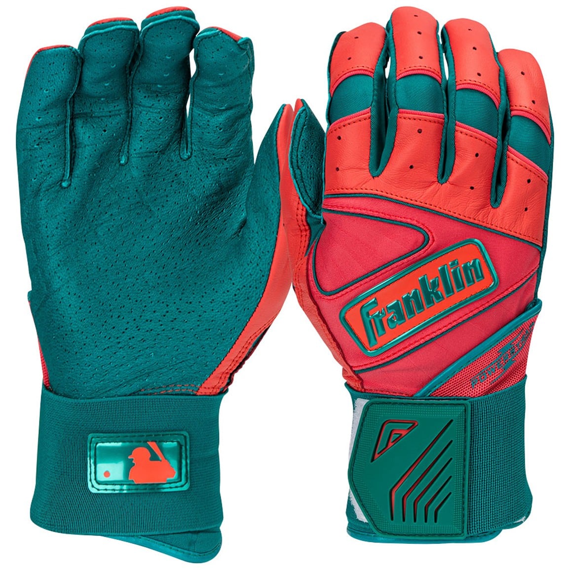 Franklin Youth MLB Powerstrap Infinite Series Batting Gloves