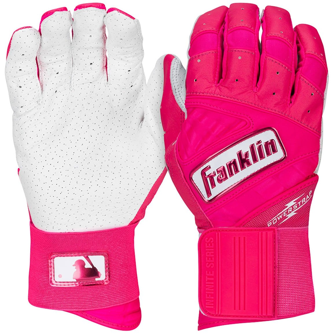 Franklin Youth MLB Powerstrap Infinite Series Batting Gloves