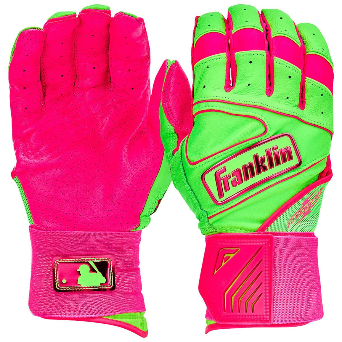 Franklin Youth MLB Powerstrap Infinite Series Batting Gloves