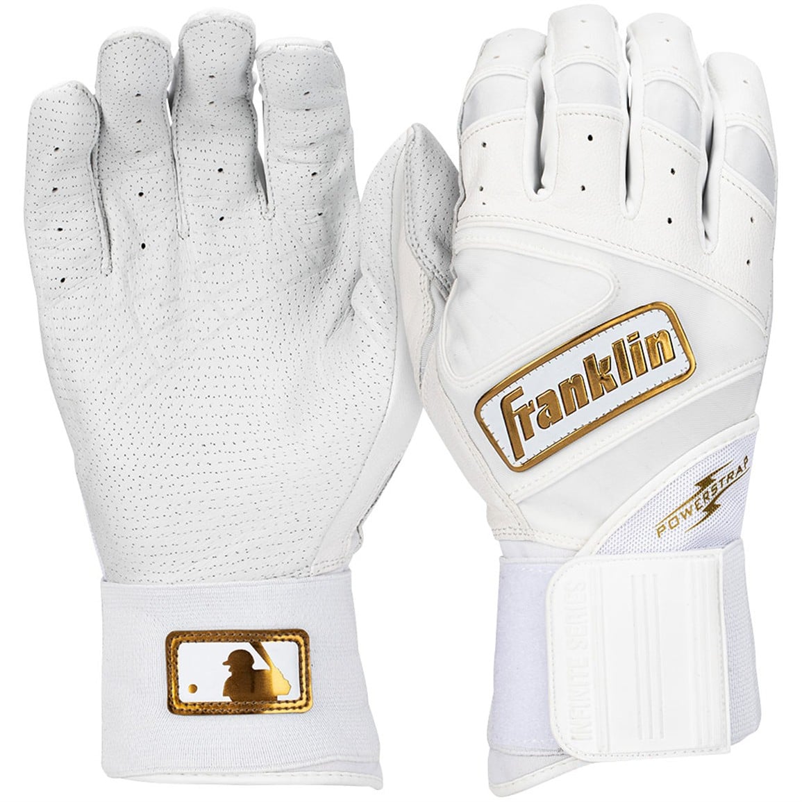 Franklin Youth MLB Powerstrap Infinite Series Batting Gloves