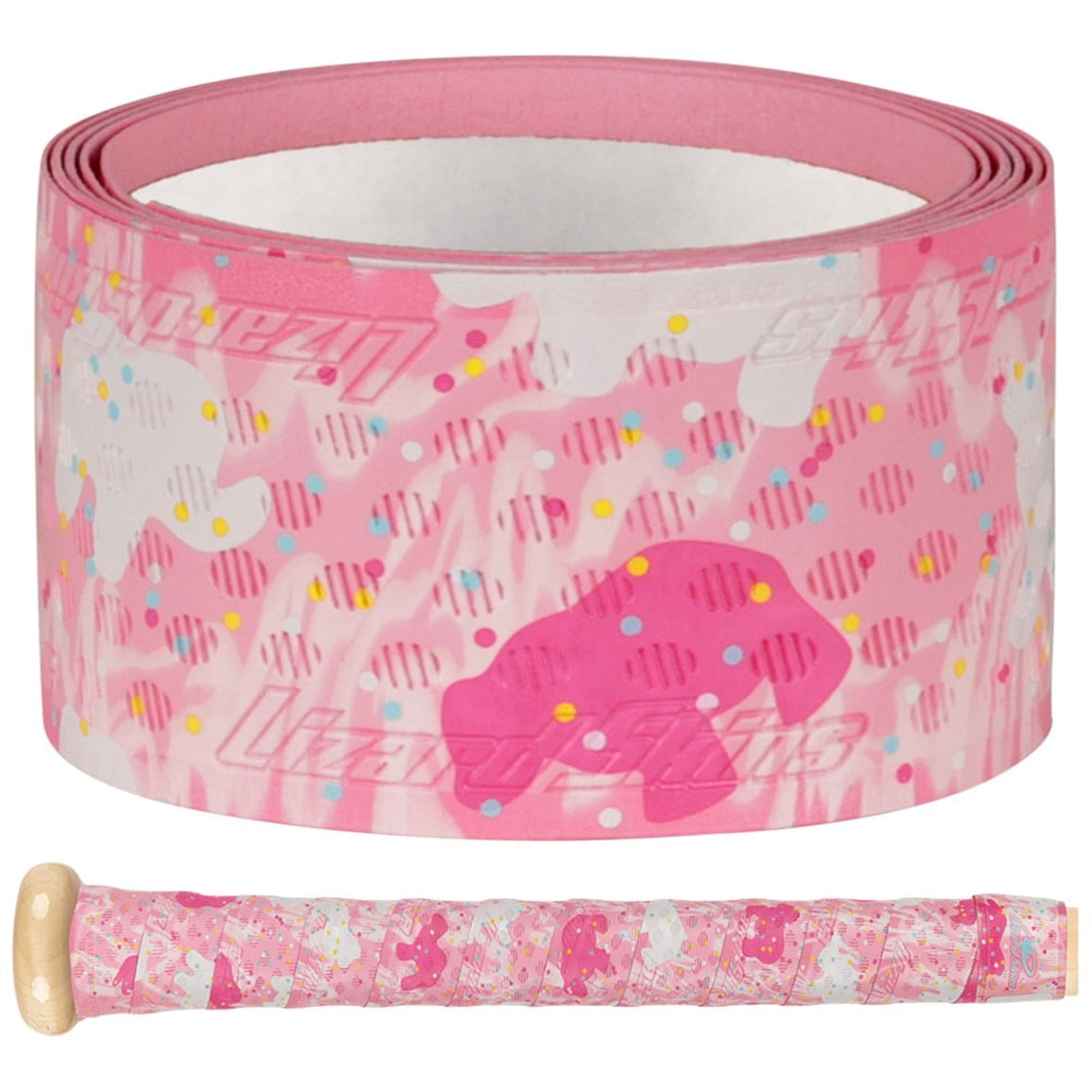 Lizard Skins DSP Ultra Outburst Bat Specialty Grip, Frosted Cookies