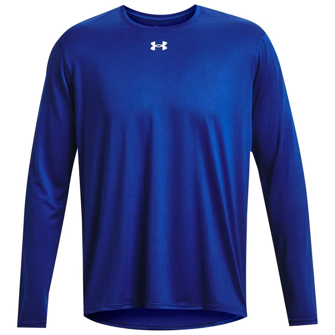 Under Armour Team Tech Long-Sleeve Shirt - Royal/White