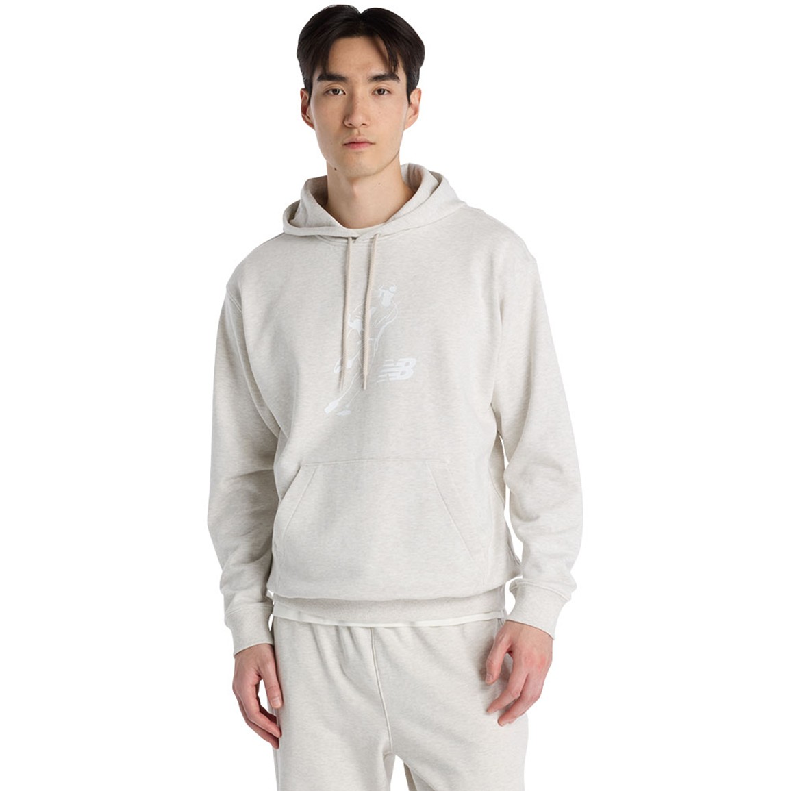 New Balance Mens Shohei Always on Logo Hoodie