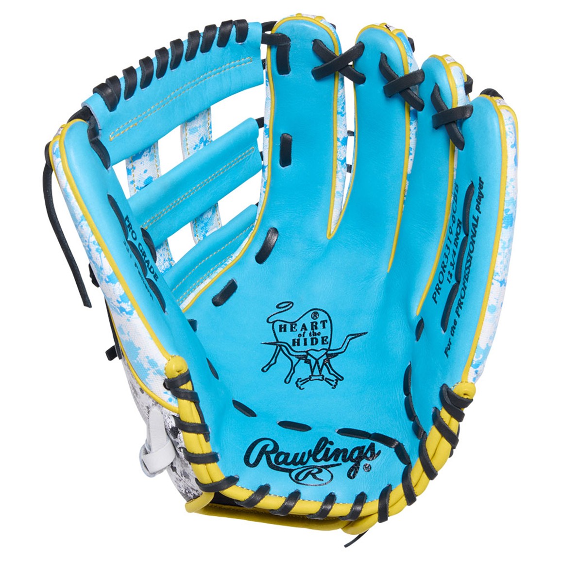 Rawlings Heart of the Hide ColorSync — palm lining detail