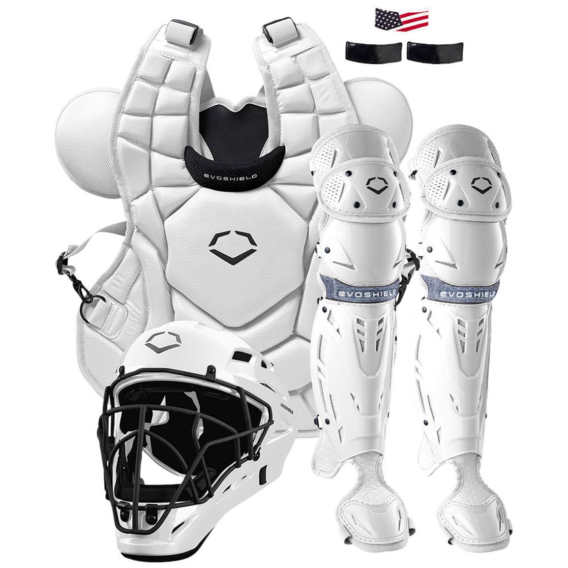 EvoShield SRZ-1™ Baseball Catcher’s Gear Kit | Size: Adult