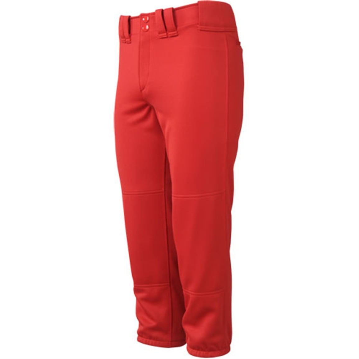 Mizuno Women's Select Low Rise Softball Pants w/ Belt Loops, XL, Red