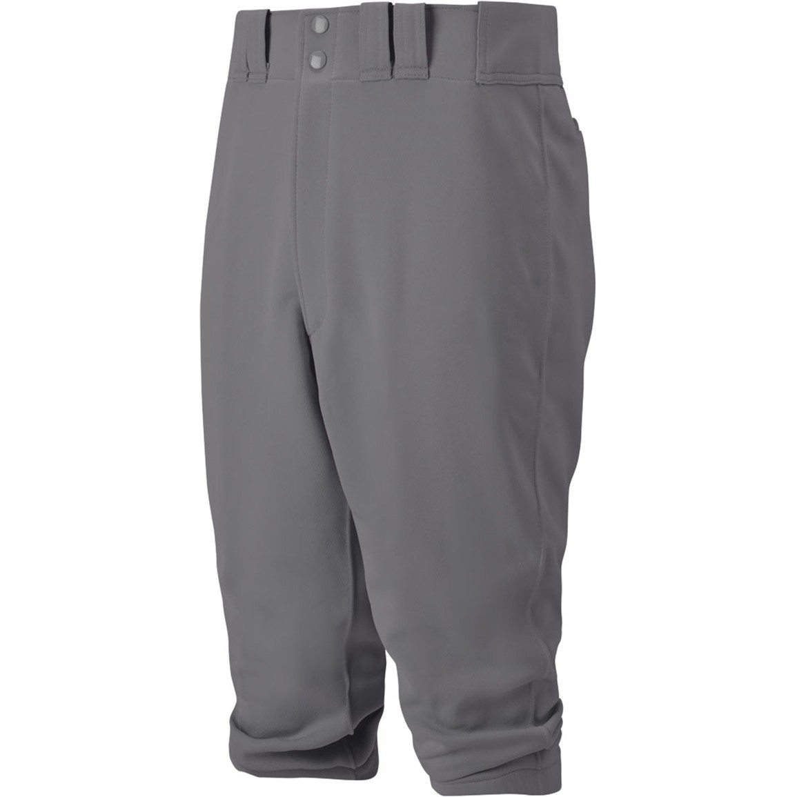 Mizuno Men's Premier Short Length Baseball Pants, Medium, Dark Charcoal