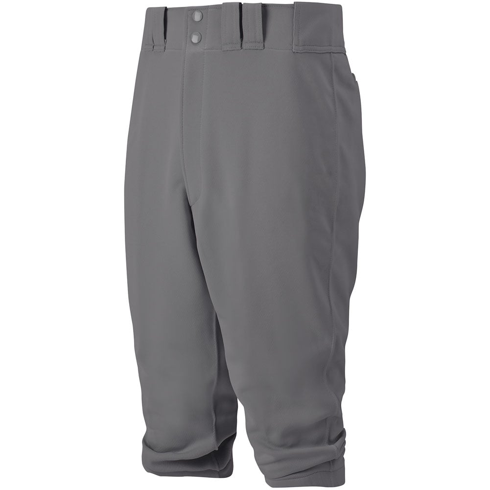 Mizuno Boys' Select Knicker Baseball Pant, Medium, Dark Charcoal