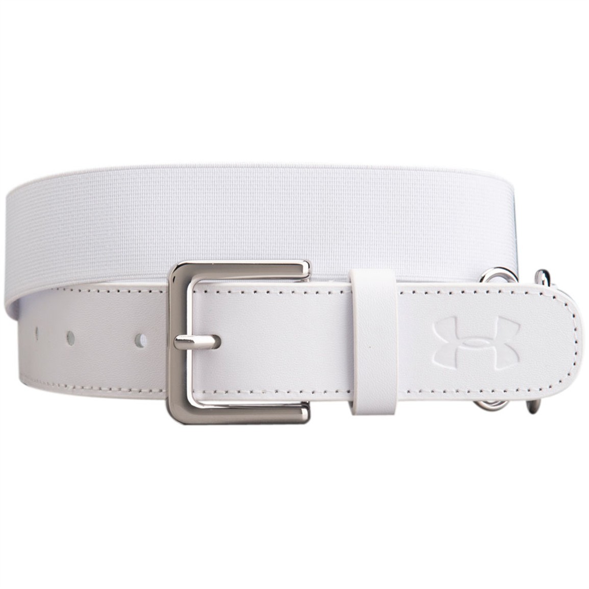 Under Armour Youth Baseball/Softball Belt, White