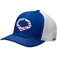Evoshield USA Snapback Trucker Baseball Cap, Blue