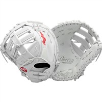 Rawlings Liberty Advanced 13in Fastpitch Softball First Base Glove, White