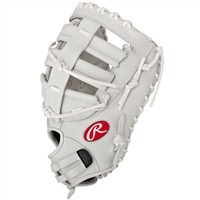 Rawlings Liberty Advanced 13in Fastpitch Softball First Base Glove, White