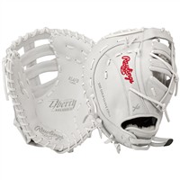 Rawlings Liberty Advanced 13in Fastpitch Softball First Base Glove, White